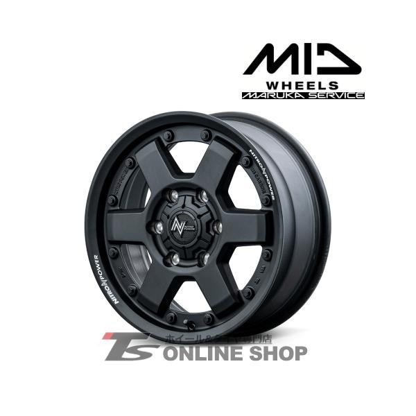 マルカサービス MID ナイトロパワー M6 カービン 6.5J-17インチ マルカサービス MID ナイトロパワー M6 カービン 6.5J-17インチ