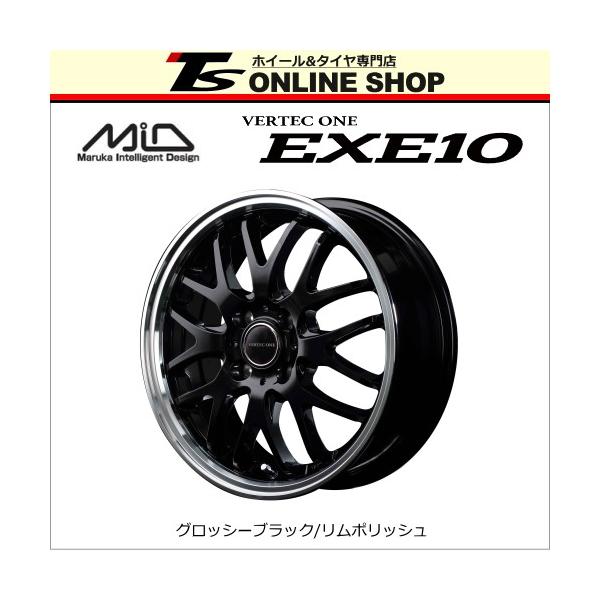 マルカサービス MID VERTEC ONE EXE10 4.5J-15インチ (45) 4H マルカサービス MID VERTEC ONE EXE10 4.5J-15インチ (45) 4H