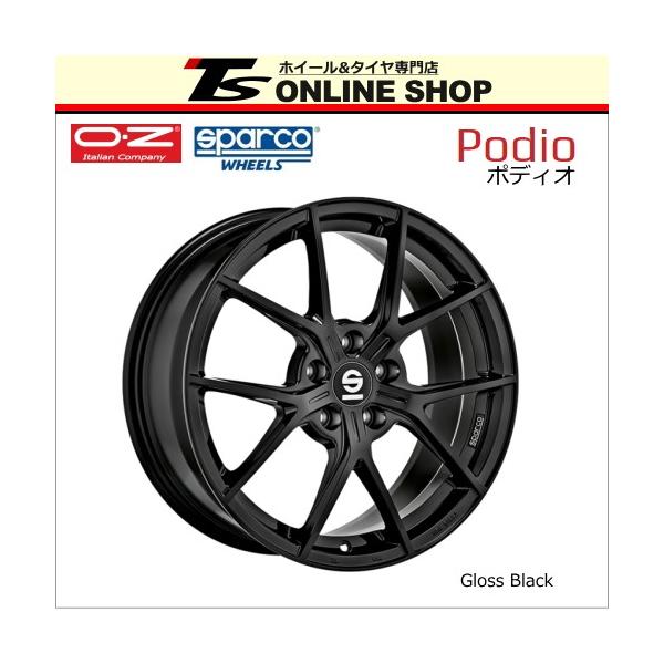 OZ SPARCO ポディオ 18インチ タイヤホイールセット スパルコ Sparco