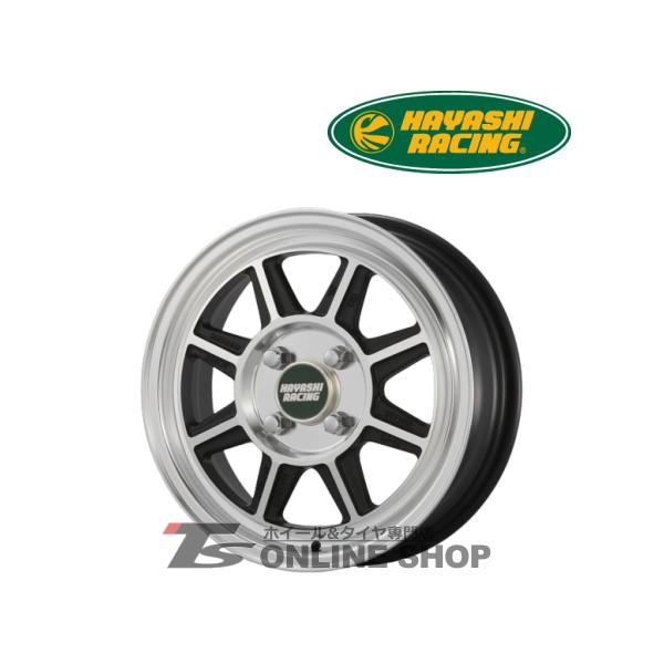決まりました】ハヤシレーシング 14インチ 114.3 6J ±0 4本 185/60R14