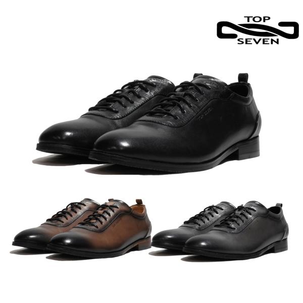 TOP SEVENトップセブン　シューズ￼ T7-S215BB EUサイズ44 TOP SEVEN（トップセブン） 【SALE】トップセブン 革靴 TOP SEVEN T7