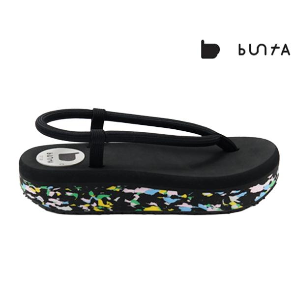 草履 わらじ サンダル buntA ブンタ waraji sandal_atsuzoko BLACK