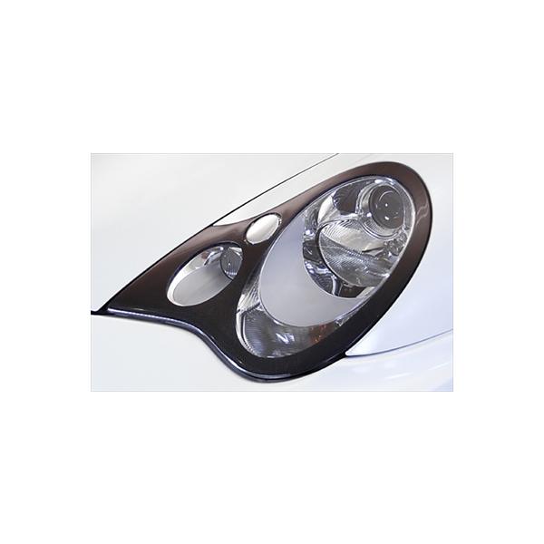 ポルシェ 996 ヘッドライトフィニッシャー W/〇(カーボン) (後期