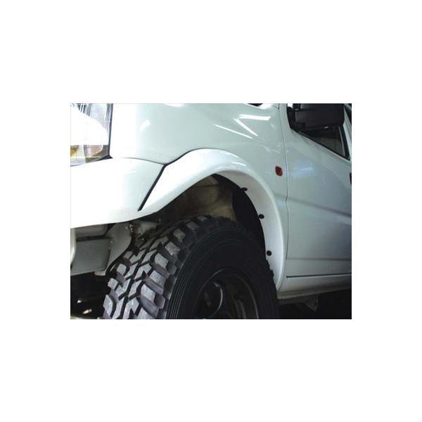 ジムニー JB23 60mm FRPオーバーフェンダー 塗装済み : エアロ ジムニー JB23 60mm FRPオーバーフェンダー 塗装済み : エアロ