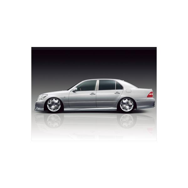 セルシオ 30/31 後期 CREATEUR BUMPER TYPE サイドステップ 塗装済み