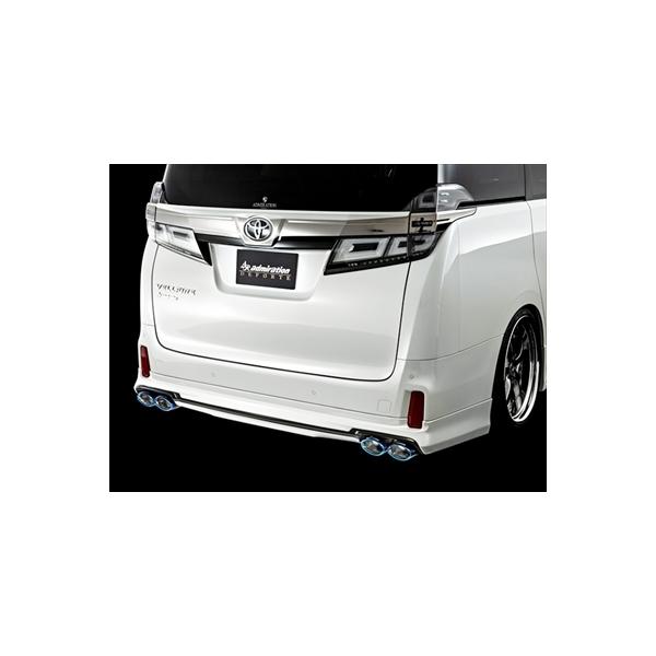 ひろすけ 30 ヴェルファイア(Z系グレード) リアハーフスポイラーV1 30