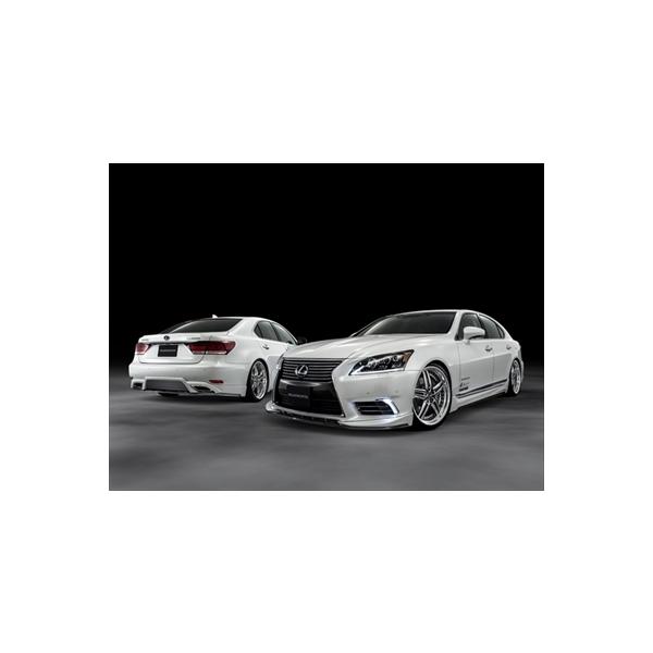 LEXUS LS600h�EhL UVF45/46 ��� ���`�F���J�[�g HALF TYPE �t���L�b�g�i3�Z�b�g�j(�V���[�g�j FRP�{�J�[�{���� �f�n
