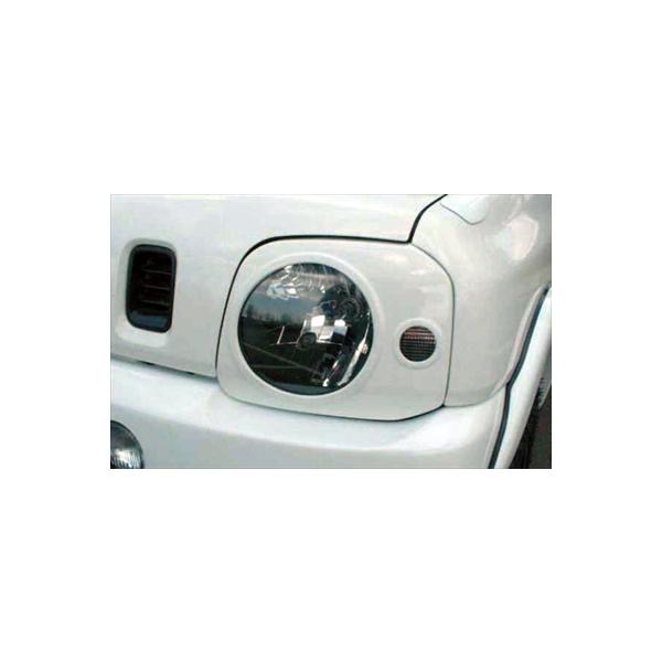 【未使用】JB23 ジムニー用 ヘッドライトカバー クローム Amazon | (MBK) ジムニー JB23 シルバー ヘッドライトカバー