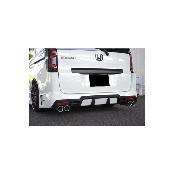 ステップワゴン RK サウンド真円マフラー 右2本出し : エアロ