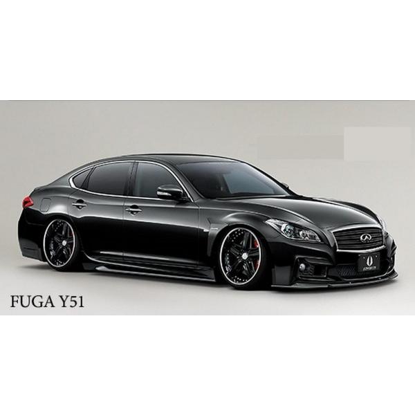 フーガ Y51 純vip Gt フロントバンパー 3dダクトメッシュ付属 エアロ カスタムパーツのtoptuner 通販 Paypayモール