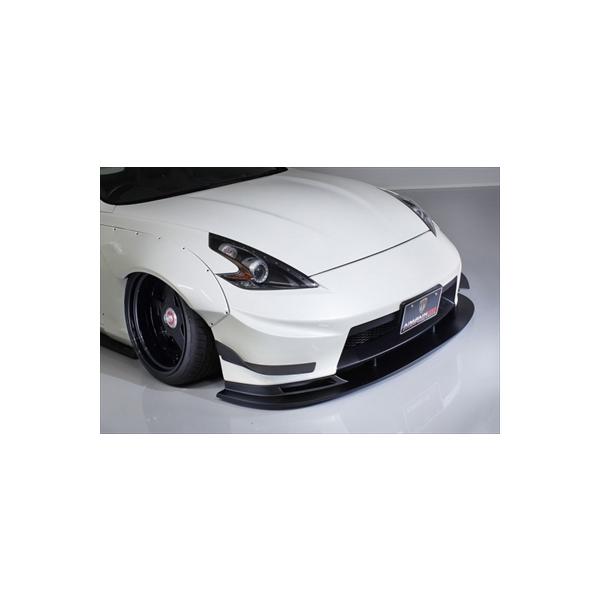 フェアレディZ Z34 フロントバンパー+アンダーリップ タイプ3 塗装済み