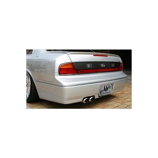 インフィニティ Q45（後期） EURO EDITION リアバンパー 塗装取付込