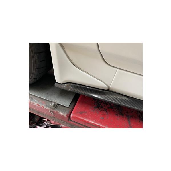 S2000 AP1/2 サイドステップ カーボン（ストレーキ対応商品） クリア