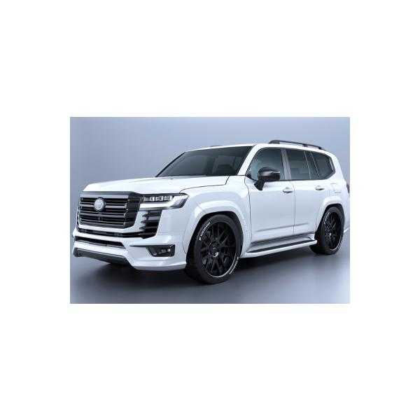 ランドクルーザー300 ZX BLACK LABEL フロントハーフスポイラー FRP