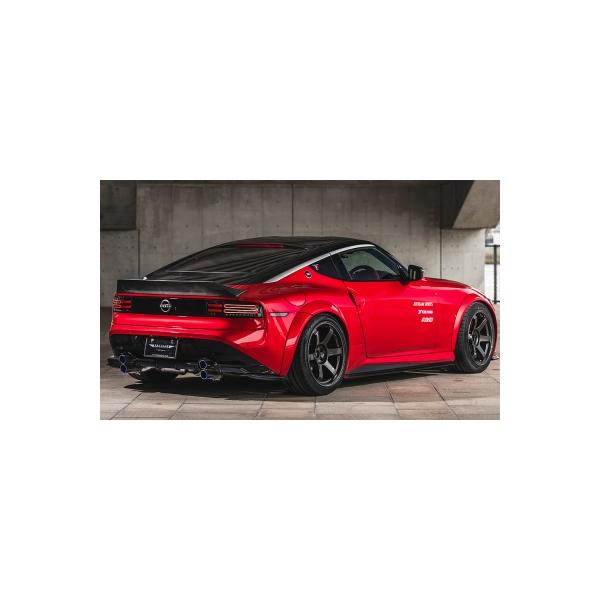 よ*し様 日産　RZ34 my25 トランクスポイラー　赤 RZ34フェアレディZ】トランクスポイラーカーボン製/FRP製