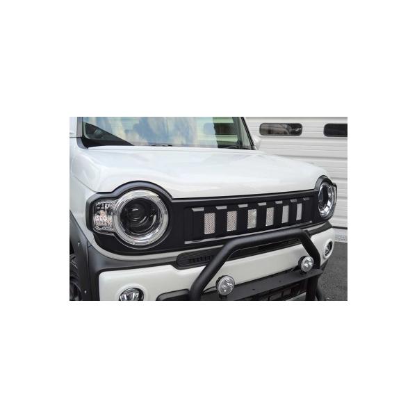 ハスラー MR52/MR92 フェイスチェンジフロントグリル（ABS製） 色無し