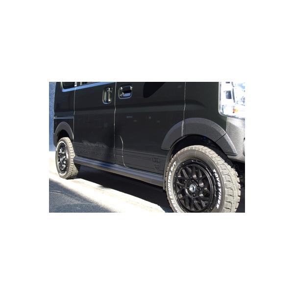 DA17W エブリイワゴン オーバーフェンダー 8P 塗装済 : エアロ