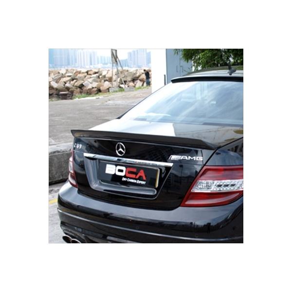 BENZ C-Class W204 C63 Big Carbon Trunk Spoiler