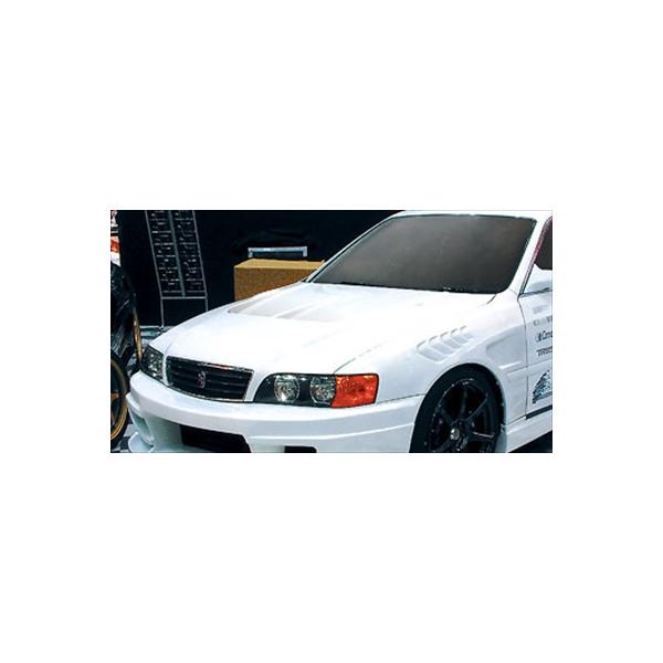 JZX100 エアースクープボンネット (FRP) 塗装取付込 : エアロ.カスタム