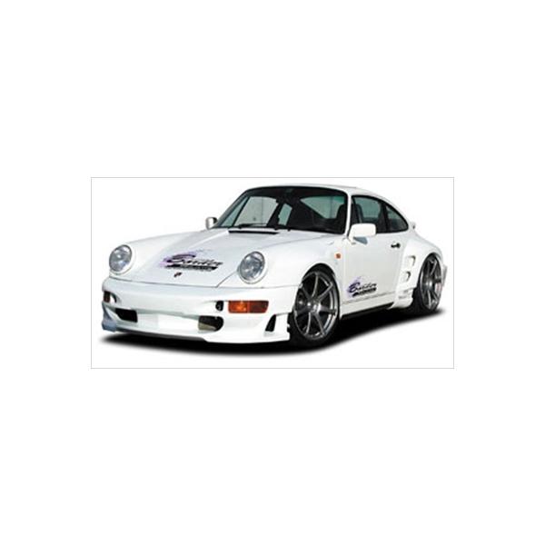 PORSCHE 964 フロントオーバーフェンダー : エアロ.カスタムパーツの