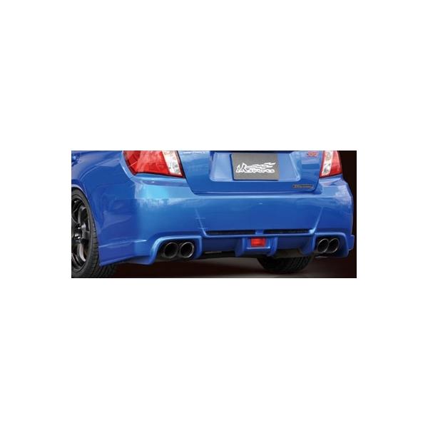 インプレッサ WRX STi GVB/GVF リアバンパースポイラー : エアロ