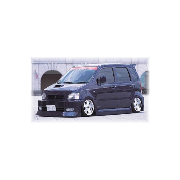 WAGON-R MC系 (RR 前期 STANDARD) VOLSAGE SIDE SKIRT : エアロ 