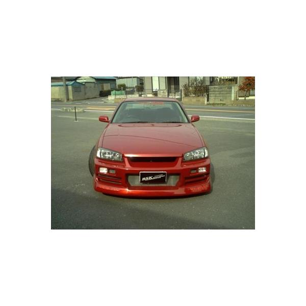 R34 スカイラインセダン フロントバンパー : エアロ.カスタムパーツの