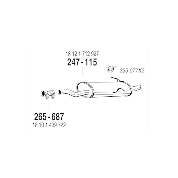 BMW E46 318i Sedan/Coupe 1.9L O ^CvCp}t[ X[u