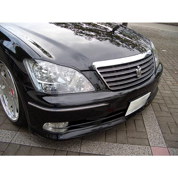 クラウンアスリート 18系 後期 コーナーセンサー有車 前後バンパー