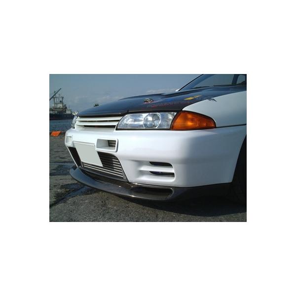 R32 GTR フロントリップスポイラー FRP : エアロ.カスタムパーツの 