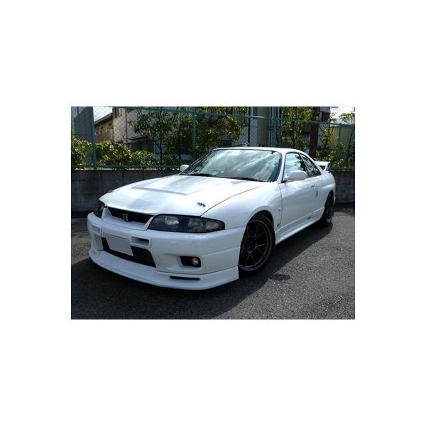 R33 GTR フロントリップスポイラー タイプ1 FRP 塗装済み : エアロ