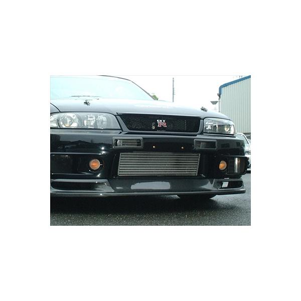 R33 GTR フロントバンパー用 エアーダクト FRP 塗装済み : エアロ