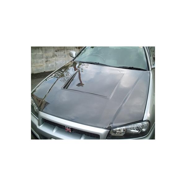 R34 GTR F1�{���l�b�g�i�����L���b�`�Ή��i�j �J�[�{�� ���D �^�C�v