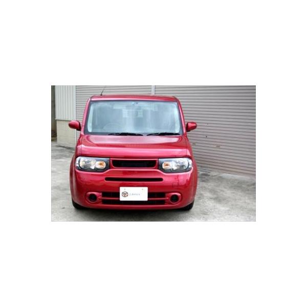 キューブ Z12 スポーツグリル 塗装済 取付込 : エアロ.カスタムパーツ