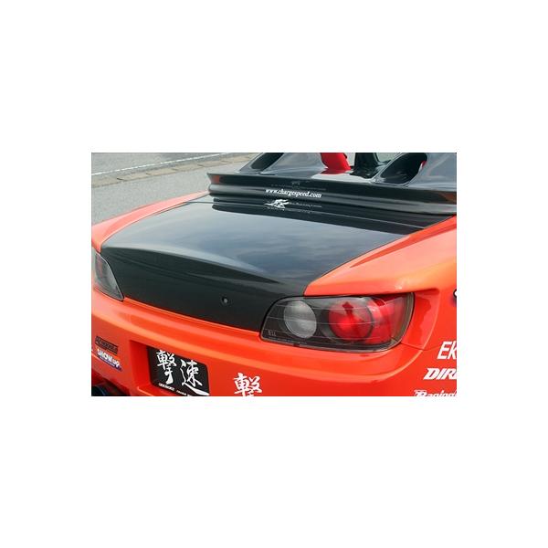 S2000 トランク カーボン製 ストップランプ無し クリア塗装済み
