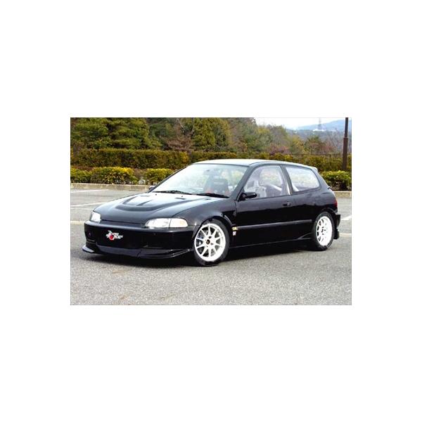 CIVIC EG4-6 アンダー3点セット 塗装済み : エアロ.カスタムパーツの 