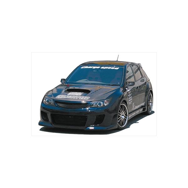 インプレッサ WRX STI GRB/GRF A-E型 TYPE-2 フロントバンパー FRP製