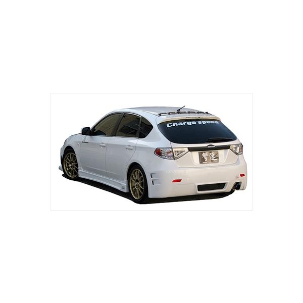 インプレッサ GH2/3/6/7/8 ルーフフィン FRP 塗装済み : エアロ