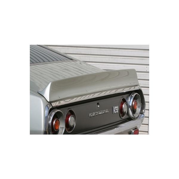 ケンメリ用　リアスポ スカイライン ケンメリ C110 リアスポイラー 塗装済み : エアロ