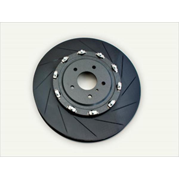 GT-R R35 2�s�[�X���[�^�[�A�b�Z���u���[ �t�����g�p�̂� 1�� MY11 �O�a�F390mm CURVE SLIT-12