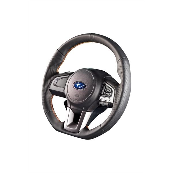 スバル　 ステアリングホイール 赤ステッチ GR86(ZN8)/トヨタ86(ZN6後期)/スバルBRZ(ZD8/ZC6後期)【レッドカーボン