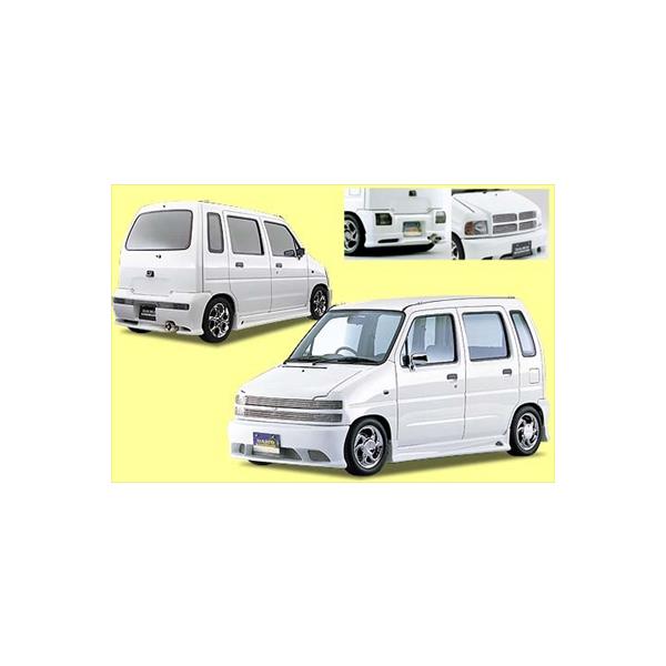 CT/CV WAGON R HEART BEAT 2 3点セット 塗装済み : エアロ.カスタム