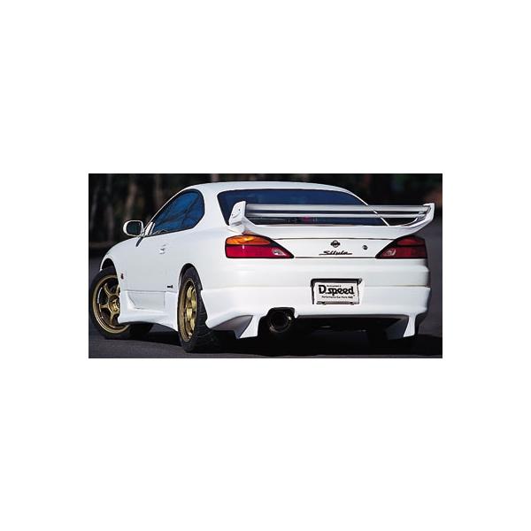 S15 SILVIA HELL CAT リヤアンダーハーフスポイラー 塗装取付込