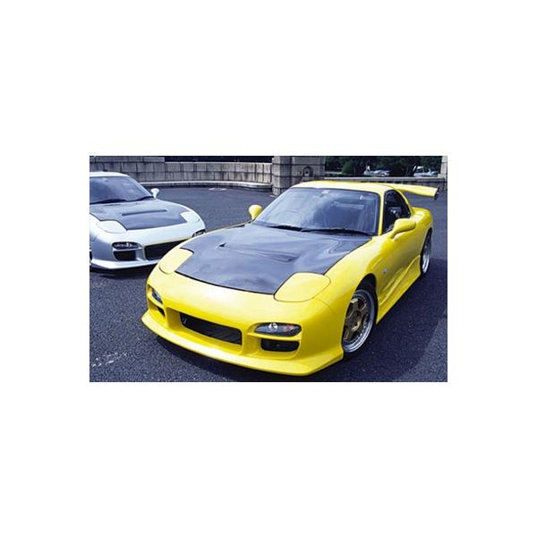 RX-7 FD3S HELL CAT SPEC R エアロボンネット（FRP) : エアロ.カスタム