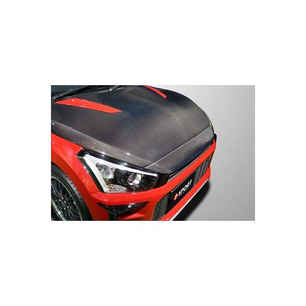 DーSPORT LA400K GR SPORT コペン ノーズガーニッシュ 塗装済 トニコ