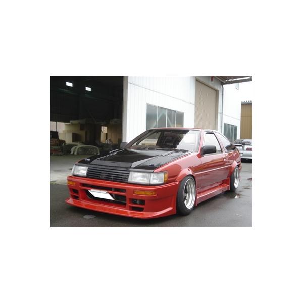 AE86 後期レビン フロントバンパー 塗装済み : エアロ.カスタムパーツ