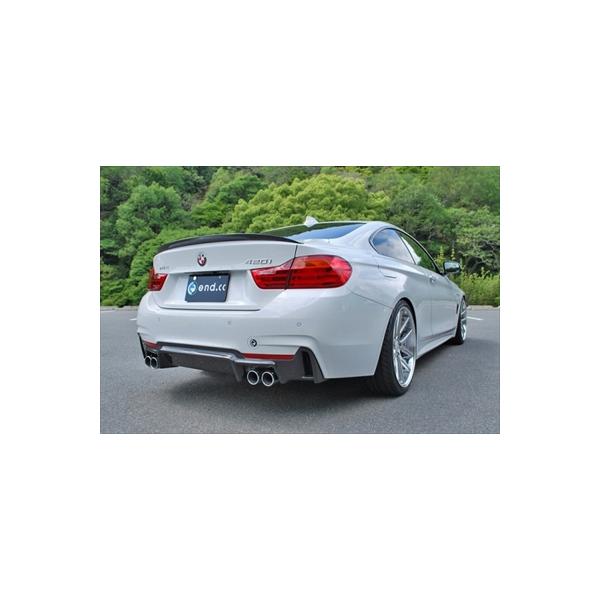 BMW 4 Series F32 M-sport end.cc リアディフューザー Carbon製