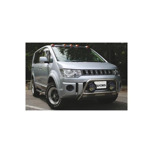 デリカ D:5 前期 ルーフマーカーランプ アンバータイプ : エアロ