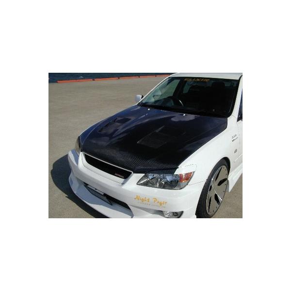 ALTEZZA カーボンボンネット Type2 : エアロ.カスタムパーツのTopTuner