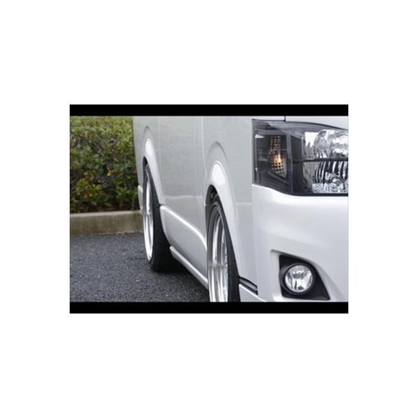 ハイエース 200系 標準ボディ オーバーフェンダー（片側25mmワイド